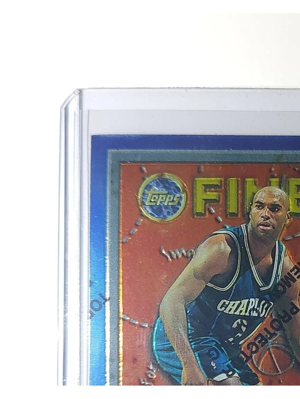 Scott Burrell 1995-96 Topps Finest NBA #218 Card Hornets